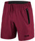 TCA Herren Elite Tech Leichte Laufhose Gymshorts Trainingsshorts und Laufshorts mit Reißverschlusstaschen - Sporthose Herren Kurz - Rot, XXL