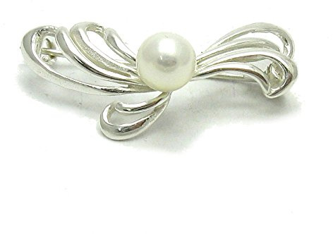 Sterling Silber Brosche massiv 925 Empress