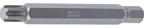 BGS 4777 | Bit | Außensechskant 10 mm (3/8) | Keil-Profil (für RIBE) M11 | Länge 100 mm | Chrom-Vanadium-Stahl