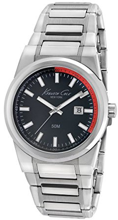 Kenneth Cole Herren-Armbanduhr XL Classic Analog Edelstahl KC9192