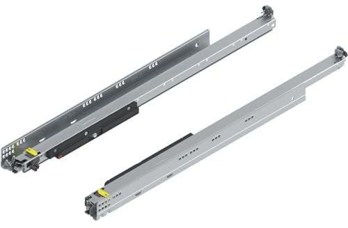 Blum Movento Tip On Blum Vollauszug 750 NL, Schubladenauszug bis 60kg belastbar, Unterbodenführung 766H7500T