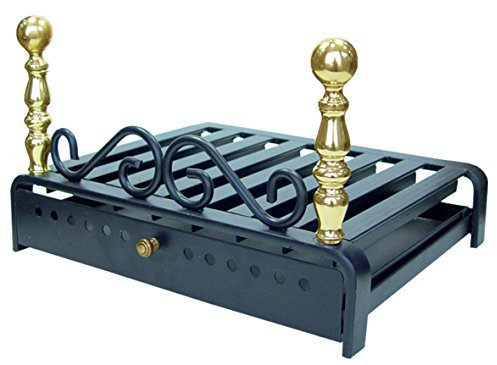 Imex El Zorro Gril-10909 pour cheminée avec tiroir () 46 x 36 cm