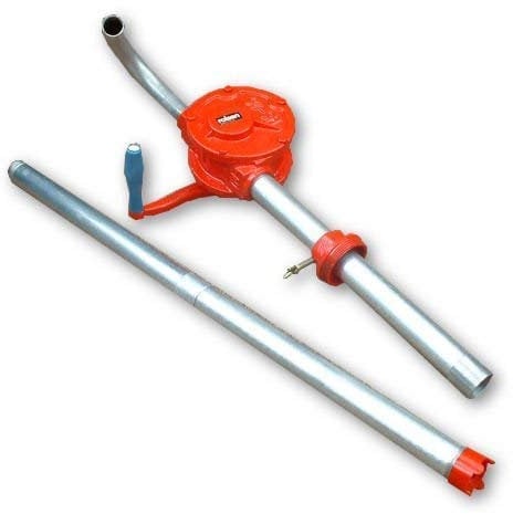 Toolzone Rotary Barrel/Drum Transfer Syphon Hand Pump for Diesel Fuel Oil Etc