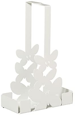 ARTI E MESTIERI PORTA BICCHIERI FARFALLE BIANCO CUCINA TAVOLA MADE IN ITALY