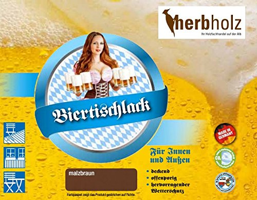 Biertischlack (malzbraun)