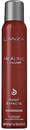 L'ANZA Heilungsvolumen Wurzeleffekte Haarspray mit Starkem Halt (200 ml), Verleiht Glanz, Volumen & Textur, Volumen Spray mit Dreifachem UV- & Hitzeschutz zur Vermeidung von Sonnen- & Stylingschäden