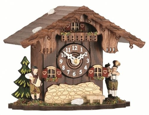 Trenkle Tischuhr mit Quarzwerk und Kuckuckruf TU 083 Q