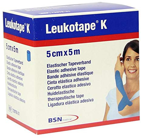 LEUKOTAPE K 5 cm blau 1 St