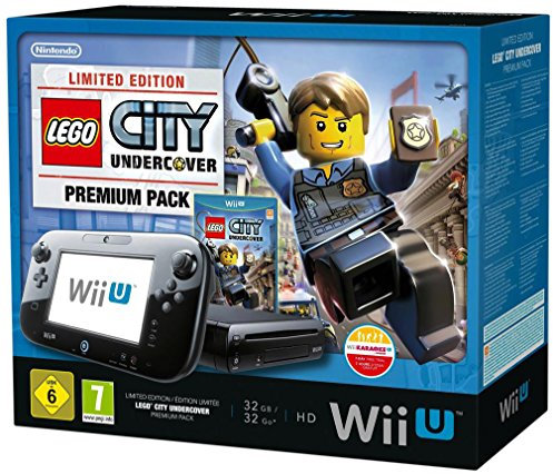 Console Nintendo Wii U 32 Go noire + Lego City : Undercover - édition limitée premium pack