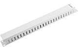 LANBERG Metallic Cable Organizer 1U Type A Rack 19 Grey