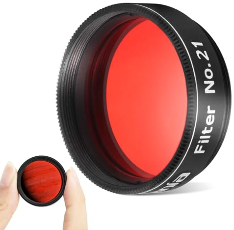 Astromania 3,2 cm Farb-/Planetenfilter für Teleskop – #21 Orange