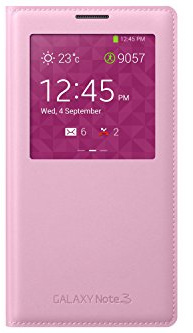 Samsung EF-CN900BI Cover S-View Cover per Samsung Galaxy Note 3 Rosa