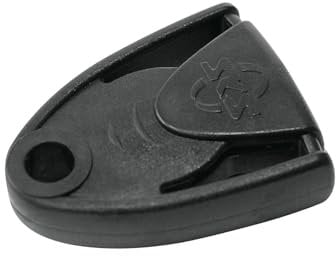 SKS Secu-Clip Chromoplastics/Longwide Ersatzteil, schwarz, 3,4 mm