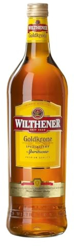 WILTHENER Goldkrone I genussvolle Spirituose I Goldi I 28% vol. I 1,0 l