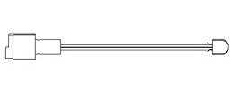Delphi LZ0108 Brake Wear Indicators