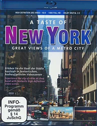 A Taste of New York - Great Views of a Metro City [Blu-ray]