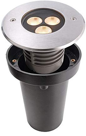 KapegoLED Bodeneinbauleuchte, spannungskonstant, symmetrisch, 24 V DC, 6 W 100133
