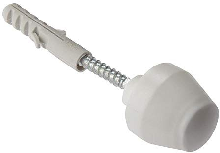 ForgeFix Sanitary Ware Fixing Kits | M8 x 100mm | Nylon Plug, Zinc Plated Screw | Bag 2