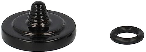 vhbw Auslöseknopf kompatibel mit Leica M1, M2, M3, M6, M7, M8, M9, M9-P, M-A, M-E Kamera - Ergonomischer Ersatzknopf, Metall, Schwarz