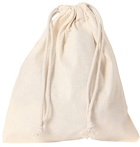 Bartl 110559 Baumwollbeutel mit Kordelzug 40x30cm