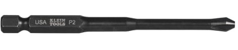 Klein Tools PH2355#2 Phillips Power Driver, 3-1/2-Inch Length (5-Pack)