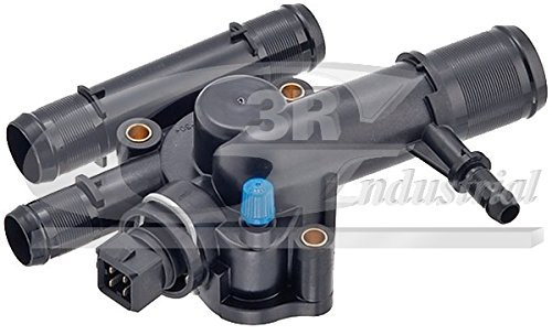 3RG INDUSTRIAL - Caja Termostato Completa- OEM 4432983 93198017 4408928 91160168 8200674369 8200074349 11061-00QAB 11061-00Q0C - Piezas para Coche Recambios Motor y Otras Partes de Vehículo.