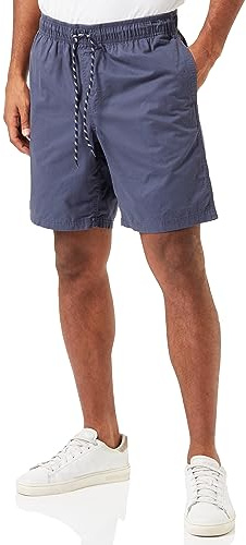 Amazon Essentials Herren Relaxed Fit 20cm Baumwollshorts mit Elastischem Bund und Kordelzug