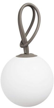 Fatboy® Bolleke Marrone | Lampada a Sospensione LED per interni ed esterni | Senza Fili | Ricaricabile con USB