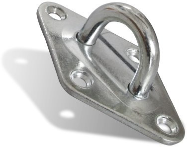 jarolift Wandöse für die Befestigung von Sonnensegeln, Sonnensegel-Zubehör, aus V2 Edelstahl, Nicht rostend