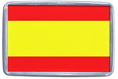 Spain Flag - Small Plastic Fridge Magnet