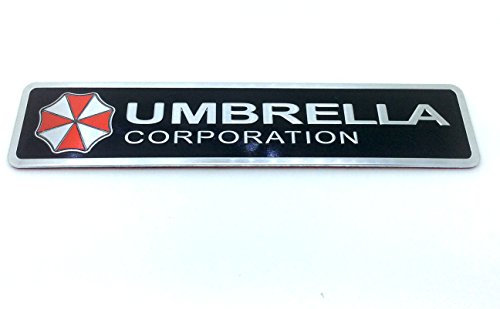 Umbrella Corporation Resident Evil Metall Auto Aufkleber Abzeichen Decal