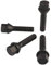 Alurad Shop 10 Radschrauben M14x1,5x40mm Radbolzen SCHWARZ Kegelbund Kegel