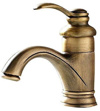 Greenspring Nostalgie Retro Badarmaturen Einhebel Armatur Wasserhahn Bronze Bad Waschbecken Waschtischarmatur
