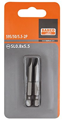 2XBITS1-6 50MM 1/4 STANDARD