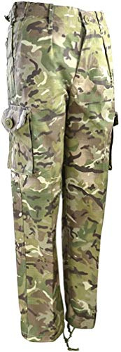 Kombat UK - Pantaloni da Combattimento per Bambini, Bambino, Pantaloni, Combat, British Terrain Pattern
