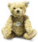 Steiff Kuscheltier Classic 1920 Teddybär, Süßes Stofftier mit Kunststoffaugen, Erwachsene, Sammlerstück, Plüschtier 35 cm, Beige, 000737