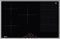 NEFF T58BD20N0 Induktionskochfeld N70, 80cm, FlexInduction, TouchControl, Glaskeramik, Edelstahlrahmen