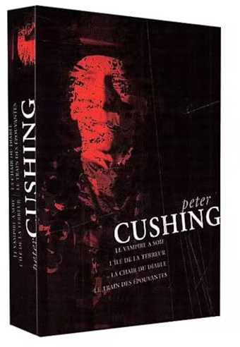 Coffret Peter Cushing 4 DVD : Le Vampire a soif / L'île de la terreur / La Chair du diable / Le Train des épouvantes [FR IMPORT]