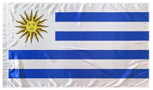 Durabol Bandera Uruguay 150 x 90 cm Satén