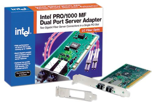 Intel PWLA8492MFBLK5 PRO 1000MF Netzwerkkarte GEthernet PCI LC Bulk