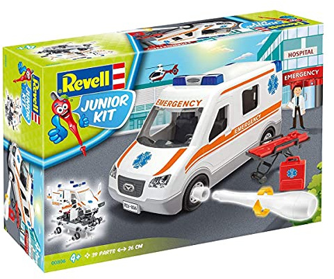 Revell 00806 Junior Kit Ambulance Toy