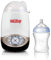 Nuby NTVP40 Bottle Warmer and Steriliser Deluxe 2 in 1 with 1 x PP Bottle 240 ml, White