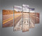 islandburner Bild Bilder auf Leinwand Route 66 V2 Arizona Highway MF XXL Poster Leinwandbild Wandbild Dekoartikel Wohnzimmer Marke