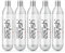 Cartouches de gaz Argon/CO2 - Capsules zzysh Champagne argon/CO2, cinq pièces.