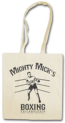 Urban Backwoods Mighty Mick's Boxing II Hipster Bag Beutel Stofftasche Einkaufstasche
