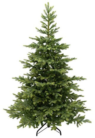 Kaemingk 240cm (8ft) Grandis Fir Artificial Christmas Tree (681453), Multi-coloured, 8 feet