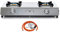 NJ NSD-2 Gas Stove - Double Burner Wok Ring Indoor Portable Hob