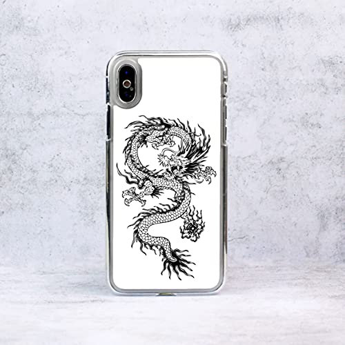 Chinese Dragon Design Phone Case/Cover Compatible with iPhone 12 Pro Max Plastic