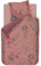 Pip Studio Bettwäsche Fleur Grandeur Pink Blumen Blüten Früchte Geblümt Dahlien Kachelmuster Wendeoptik Perkal, Größe:155 cm x 220 cm