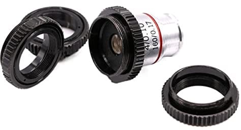 Mikroskop-Zubehör-Kit Objektträger-Vorbereitungska CS-C C-RMS Adapterring -Objektivobjektivadapter RMS Zu C CS Thread C-Mount Zubehör für Mikroskope